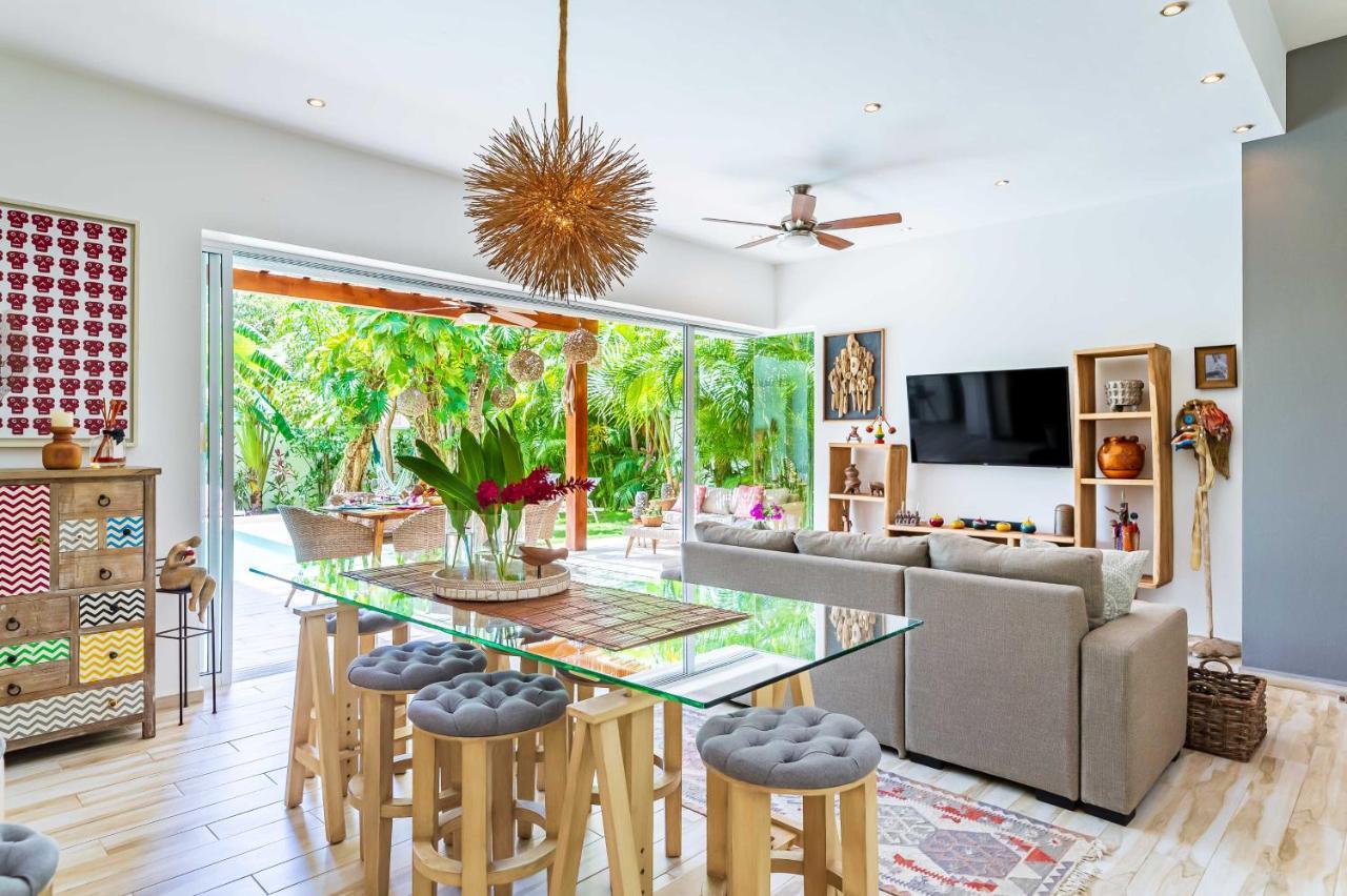 Chic & Mexican Villa, A True Oasis Pool, Security Tulum Extérieur photo