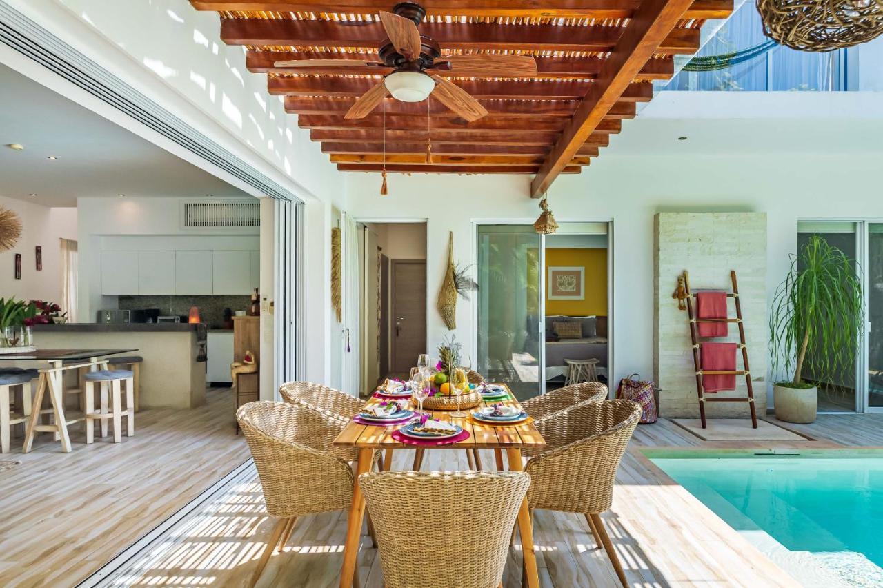 Chic & Mexican Villa, A True Oasis Pool, Security Tulum Extérieur photo